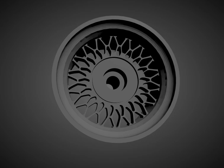 m sport classic rims with brakes and tires for hot wheels 3D Print Model .c4d .max .obj .3ds .fbx .stl .blend 