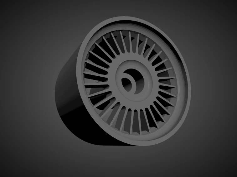 m sport classic rims with brakes and tires for hot wheels 3D Print Model .c4d .max .obj .3ds .fbx .stl .blend 