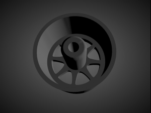 speedline rs200 rims with brakes and tires for hot wheels 3D 打印模型