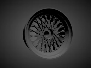 enkei apache iv rims with brakes and tires for hot wheels 3D Print Model