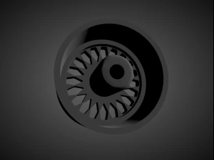 enkei apache iv rims with brakes and tires for hot wheels 3D Print Model