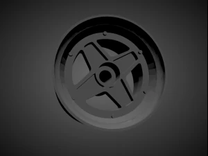 enkei apache ii rims with brakes and tires for hot wheels 3D Print Model