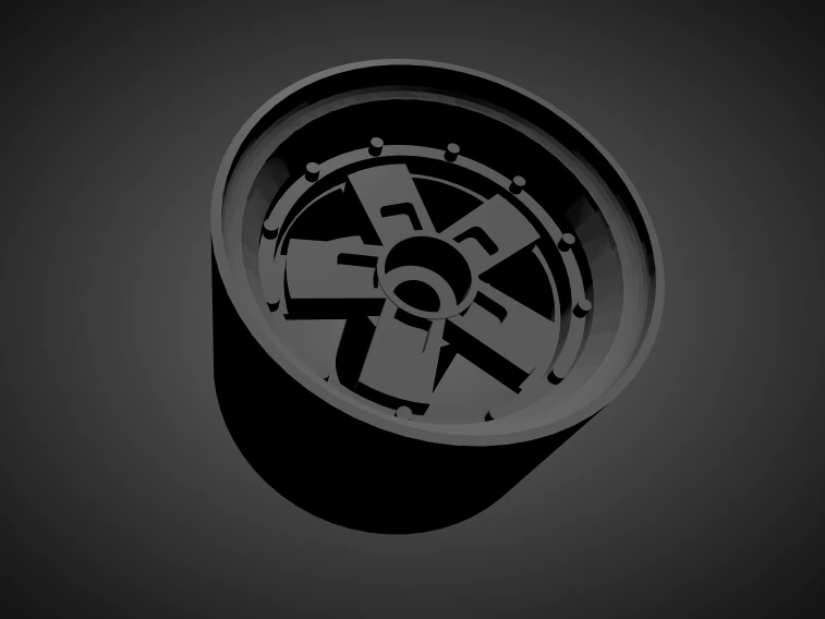 enkei apache i 5h rims with brakes and tires for hot wheels 3D Print Model .c4d .max .obj .3ds .fbx .stl .blend 