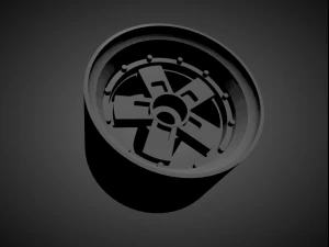 enkei apache i 5h rims with brakes and tires for hot wheels 3D Print Model