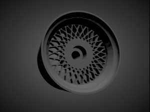 enkei 92 rims with brakes and tires for hot wheels 3D Принт Модель