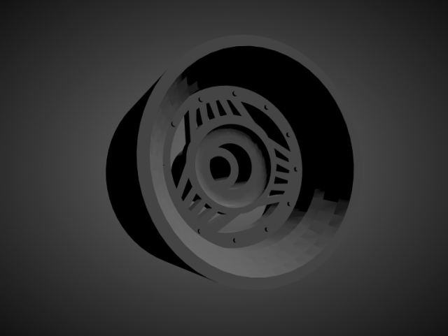devil japan if rims with brakes and tires for hot wheels 3D Print Model .c4d .max .obj .3ds .fbx .stl .blend 