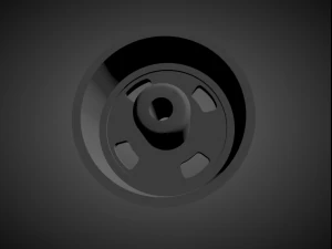 datsun oem rims with brakes and tires for hot wheels 3D Print Model