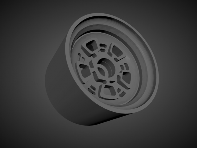 campagnolo detomaso rims with brakes and tires for hot wheels 3D प्रिंट मॉडल .c4d .max .obj .3ds .fbx .stl .blend 