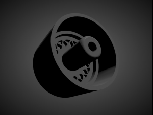 bbs e75 rims with brakes and tires for hot wheels 3D Принт Модель