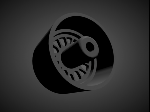 bbs e14 rims with brakes and tires for hot wheels 3D 打印模型