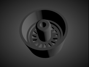 audi quattro s4 oem rims with brakes and tires for hot wheels 3Dプリントモデル