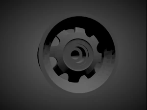 ats cups rims with brakes and tires for hot wheels 3D Print Model