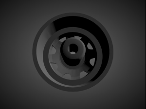 ats cups rims with brakes and tires for hot wheels 3D Print Model