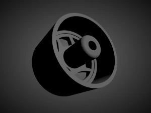 advan sa3 rims with brakes and tires for hot wheels 3D Print Model