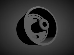 advan brx rims with brakes and tires for hot wheels 3D Print Model