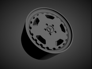 new for 2021 mercedes oem wheels collection for hot wheels 3D-Druckmodell