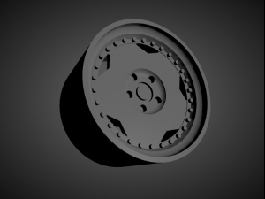 new for 2021 mercedes oem wheels collection for hot wheels 3D-Druckmodell