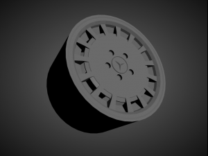 new for 2021 mercedes oem wheels collection for hot wheels 3D-Druckmodell