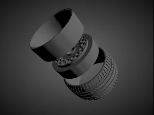 new for 2021 mercedes oem wheels collection for hot wheels 3D Print Model