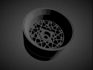 new for 2021 mercedes oem wheels collection for hot wheels 3D Print Model