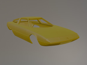 Citroen GS Camargue Printable Car Body 3D Baskı Modeli