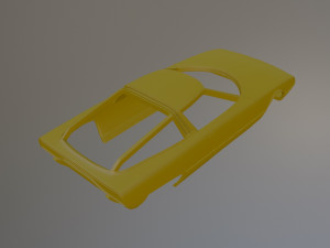 Citroen GS Camargue Printable Car Body 3D Baskı Modeli