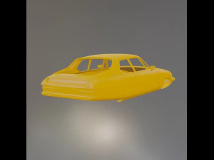 Citroen SM Printable Car Body 3D Print Model