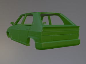 Citroen Visa Chrono Printable Car Body Modello di stampa 3D