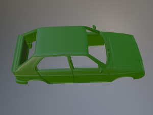 Citroen Visa Chrono Printable Car Body Modello di stampa 3D