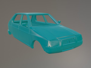 Citroen Visa Special Printable Car Body 3D Print Model