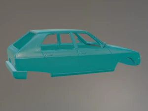 Citroen Visa Special Printable Car Body 3D Print Model
