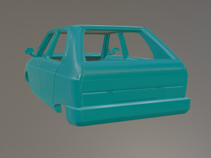 Citroen Visa Special Printable Car Body 3D Print Model