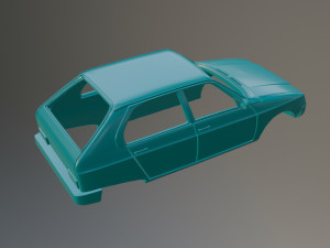 Citroen Visa Special Printable Car Body 3D Print Model