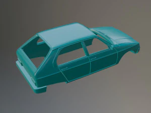 Citroen Visa Special Printable Car Body 3D Print Model