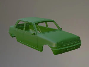 ルノー 7 印刷可能な車体 3Dプリントモデル