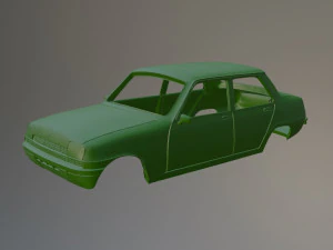 Renault 7 Printable Car Body 3D Print Model