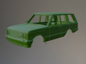 Range Rover Classic Printable Car Body 3D 프린트 모델