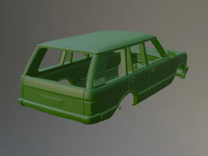 Range Rover Classic Printable Car Body 3D Print Model