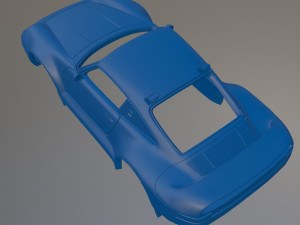 Porsche 959 Rally Printable Car Body 3D-Druckmodell