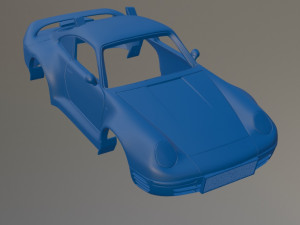 Porsche 959 Rally Printable Car Body 3D-Druckmodell