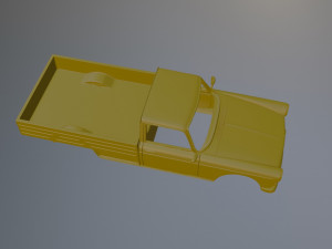 Peugeot 404 Pickup 3D Print Model