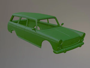 Кузов Peugeot 404 Estate для печати 3D Принт Модель