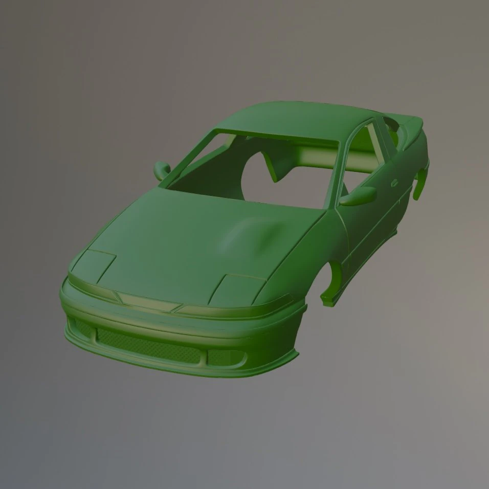 Mitsubishi Eclipse-Kartal Talon 3D Baskı Modeli .c4d .max .obj .3ds .fbx .stl .blend 