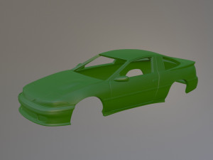 Mitsubishi Eclipse-Eagle Talon Modèles 3D en vedette