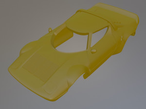 Lancia Stratos Stradale Printable Car Body 3D Print Model