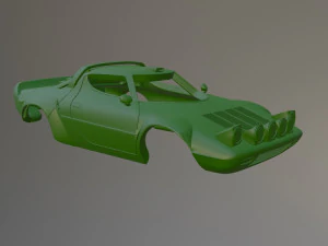 Lancia Stratos Rally Printable Car Body 3D Print Model