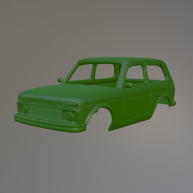Lada niva rc body 2025