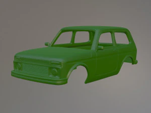 Lada Niva Printable Car Body 3D Print Model