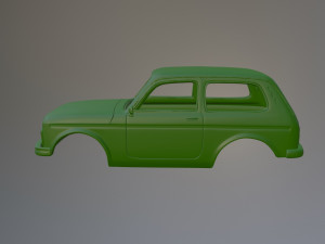 Lada Niva Printable Car Body Modello di stampa 3D