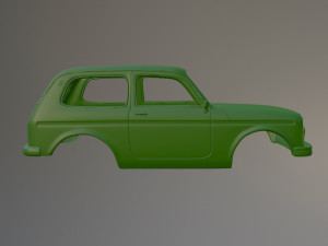 Lada Niva Printable Car Body Modello di stampa 3D